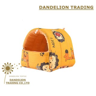 Tổ bông mùa đông cho thú cưng nhỏ, tổ ấm cho hamster/chuột lang/sóc vàng/nhím, tổ ngủ cho chim đường