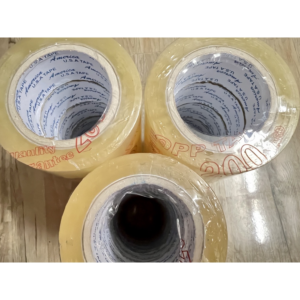 BĂNG KEO TRONG LOẠI LỚN 200 yard x 47mm