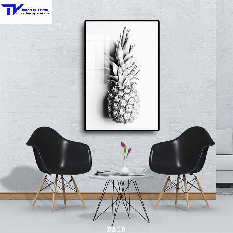 Tranh Treo Tường Trang Trí Phòng Ăn , Tranh Tráng Gương D40x60cm D50x75cm D60x90cm D70x110m
