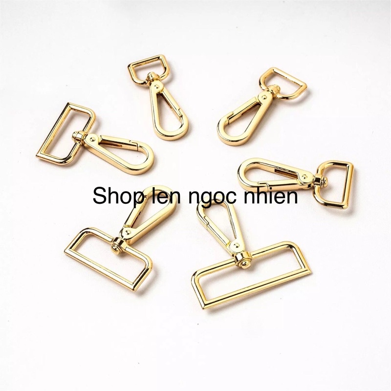 Set 2 chiếc Càng cua,khoen móc treo túi xách
