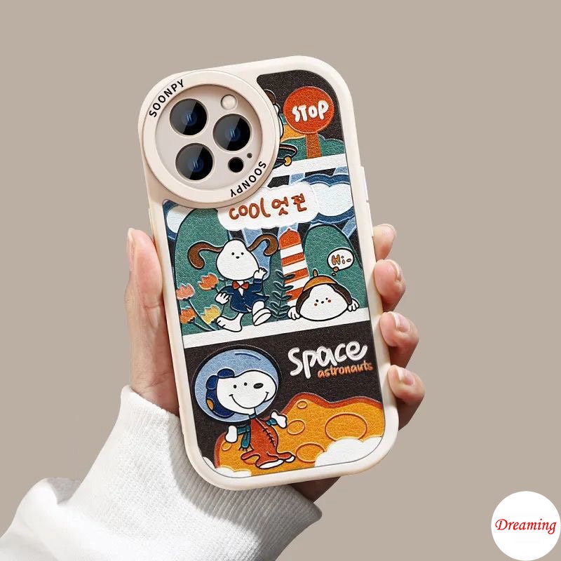 Ốp Điện Thoại Mềm Họa Tiết Phi Hành Gia Cho iphone 15 14 13 12 11 pro x xr xs max se 2020 6 6s 7 8 plus