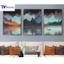 Tranh Treo Tường tối Giản 6 , Tranh Tráng Gương ( Bộ 3 Tấm )