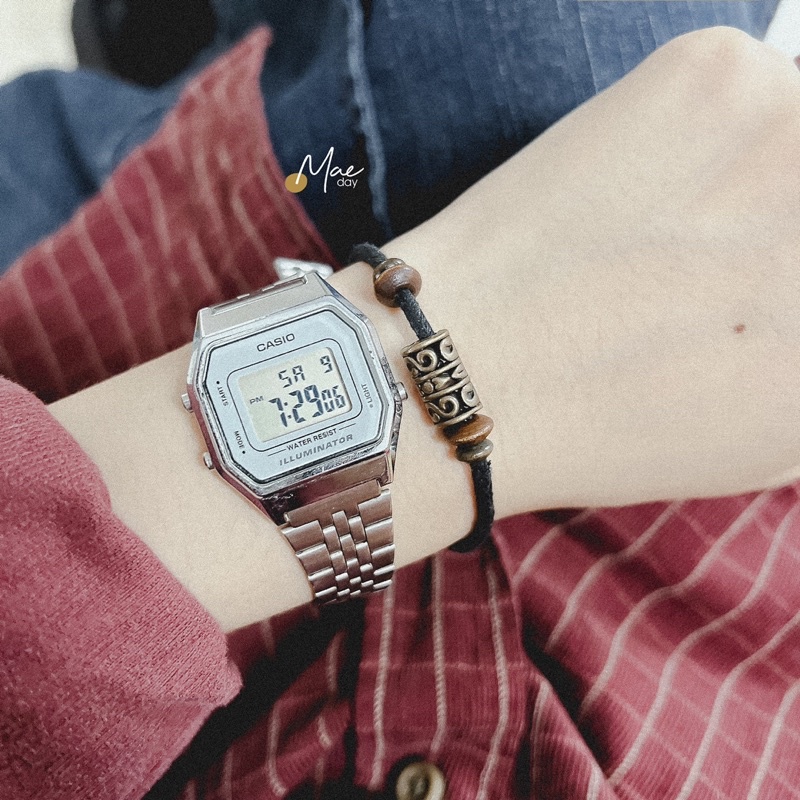 Vòng Mineko - vòng tay, vòng cổ/ dây charm chuyền khoanh trụ retro