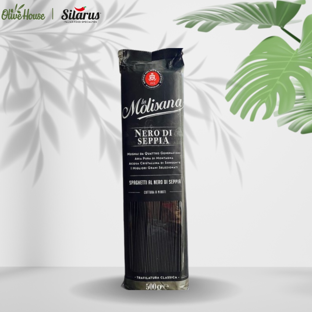 Mì Ý đen Spaghetti Al Nero Di Seppia La Molisana 500g | Shopee Việt Nam