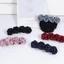 Phụ kiện tóc JVSUB Flower Barrette cho ngân hàng Khách sạn Nhân viên nơ nữ