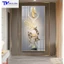 Tranh Treo Tường Hươu Hiện Đại , Tranh Tráng Gương D40x60cm D50x75cm D60x90cm D70x110m