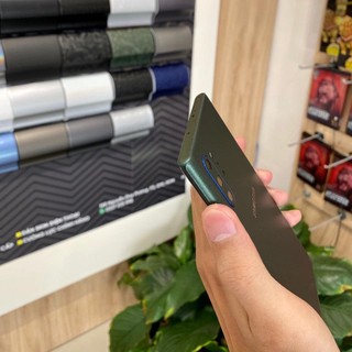 Dán mặt lưng skin xanh rêu nhám Samsung NOTE 10 PLUS NOTE 10 S20 ultra Note 20 S10 PLUS S10 5G NOTE 8 NOTE 9 S8 S9 S10