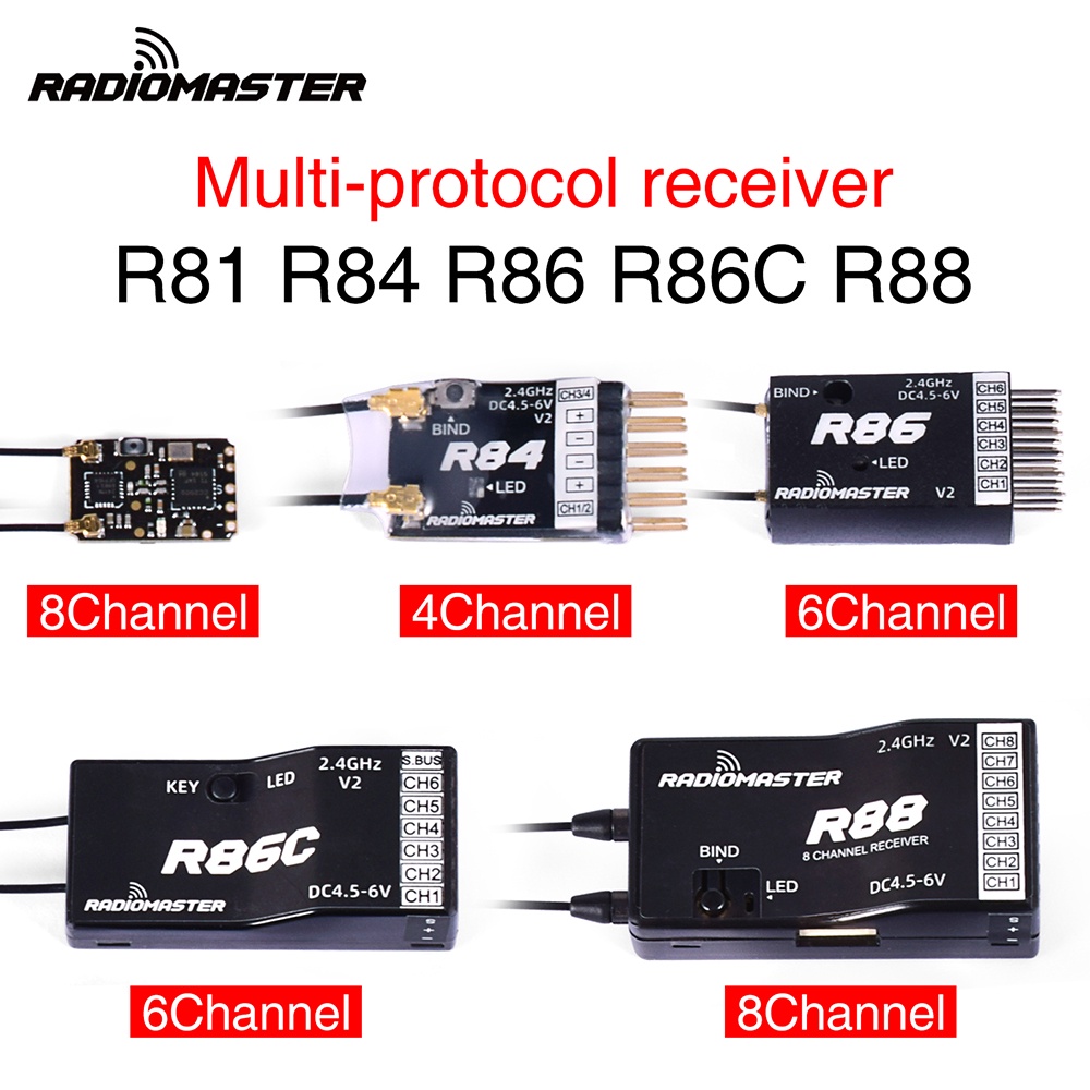 Radiomaster r81 r84 r86 r86c r88 2.4ghz Trên sbus nano Tương Thích ...