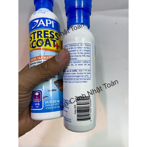 API STRESS COAT GIẢM STRESS LÀNH VẾT THƯƠNG CHO CÁ CẢNH