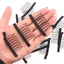 DELMER May Tóc Giả Kẹp Dụng Cụ 3 / 4 / 5 / 6 / 7 Răng Chuyên Nghiệp 10 Cái / lốc Thép Tuyệt Vời Cho Dệt Phần Mở Rộng Sáng Tạo DIY Vải Chất Lượng Cao Tóc Giả Lược