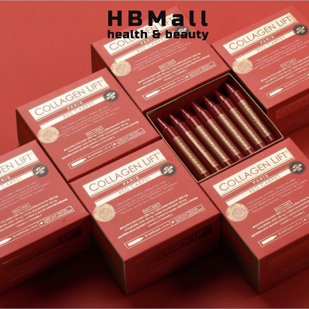 Collagen Lift Paris ''RED CARPET'' Cải Thiện Độ Đàn Hồi Của Da Và Tăng