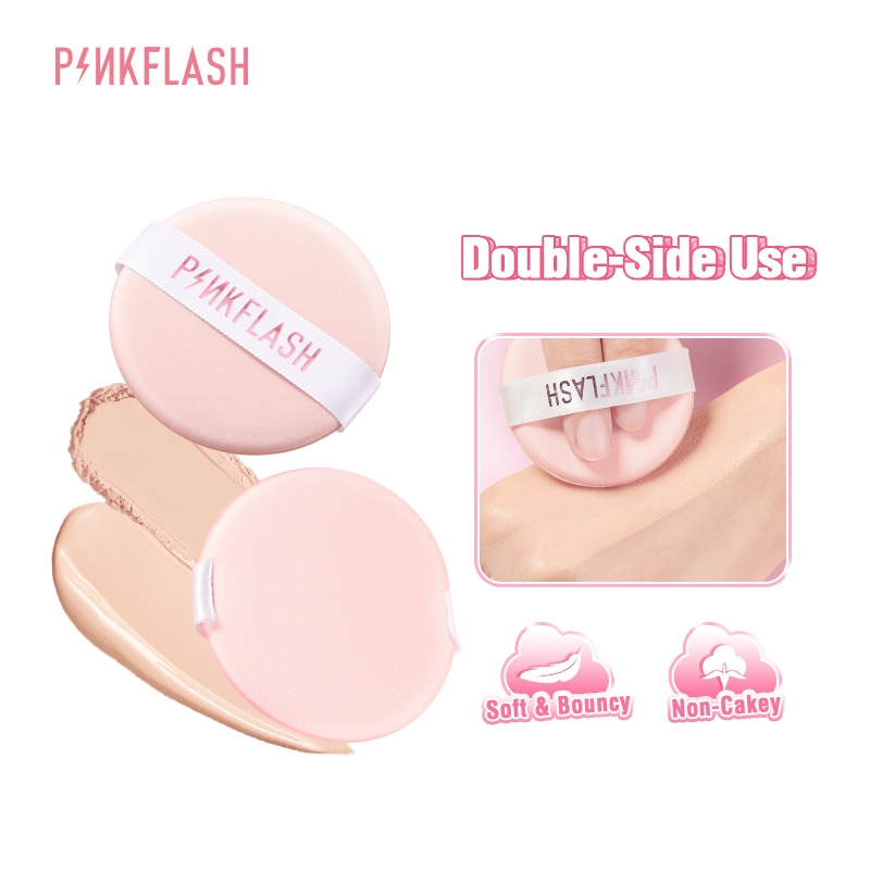 Mút trang điểm PINKFLASH hai mặt mềm mại thoải mái