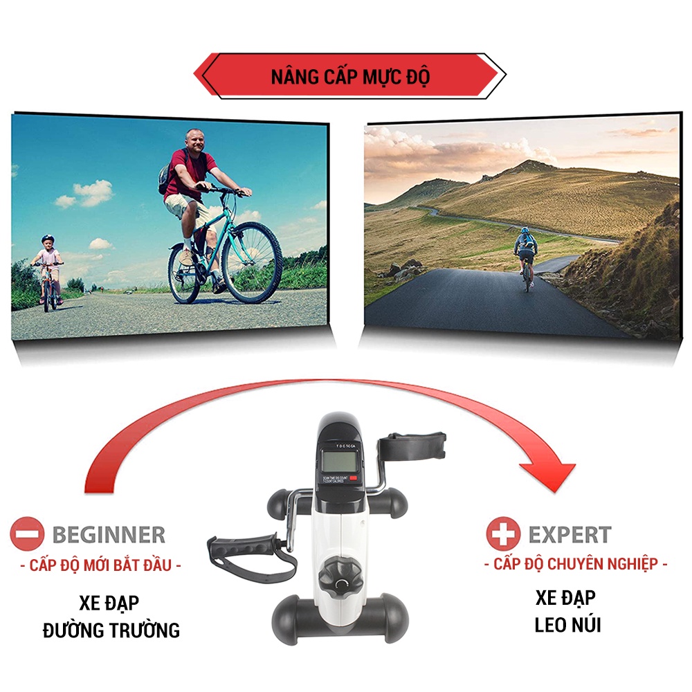 Xe đạp tập phục hồi chức năng GoodFit GF001PA, GF002MB, xe đạp tập phục hồi chức năng chạy điện SFIT AUTO BIKE