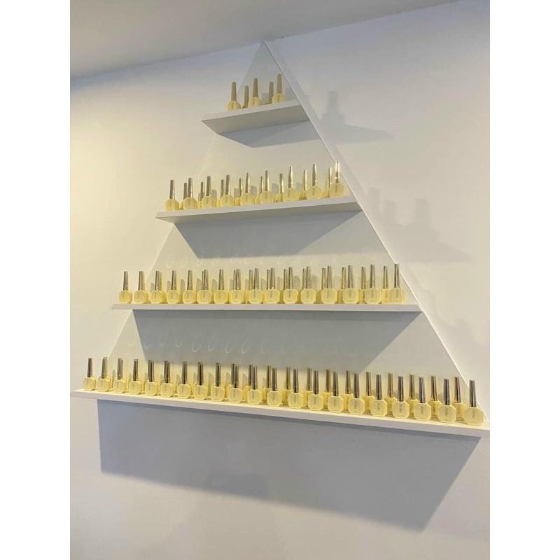 Kệ Nail tam giác treo tường bằng gỗ