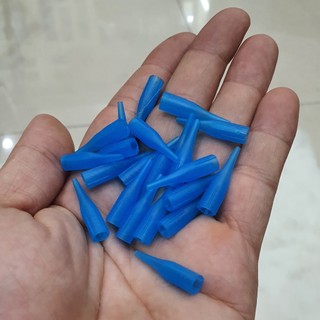 -Ngòi nhựa xanh và trắng dùng cho may xăm thần thánh