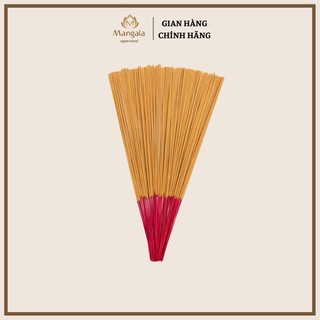 Nhang Trầm Hương Cao Cấp MANGALA Ống Trắng 38cm | 105-180 Nén từ Bột Trầm Núi Rừng Nguyên Chất Hương Thơm Nồng Đậm