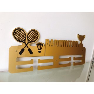 Combo giá treo Running và Badminton 40x17cm