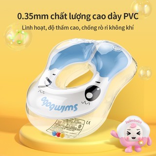 Phao Bơi Cho Bé 0-3 Tuổi, Vòng Bơi Bơm Hơi Dưới Nách An Toàn, Thiết Kế Hoạt Hình Xinh Xắn Dễ Thương