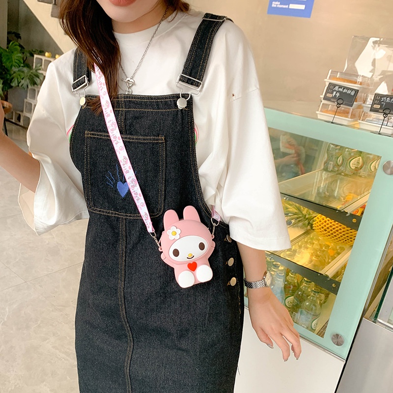 Túi Đeo Chéo Túi Xách Pop It Túi Silcon Ví Đựng Lì Xì Cho Bé Gái Hình Thú Xinh Xắn Dễ Thương Bền Đẹp PUKAPI