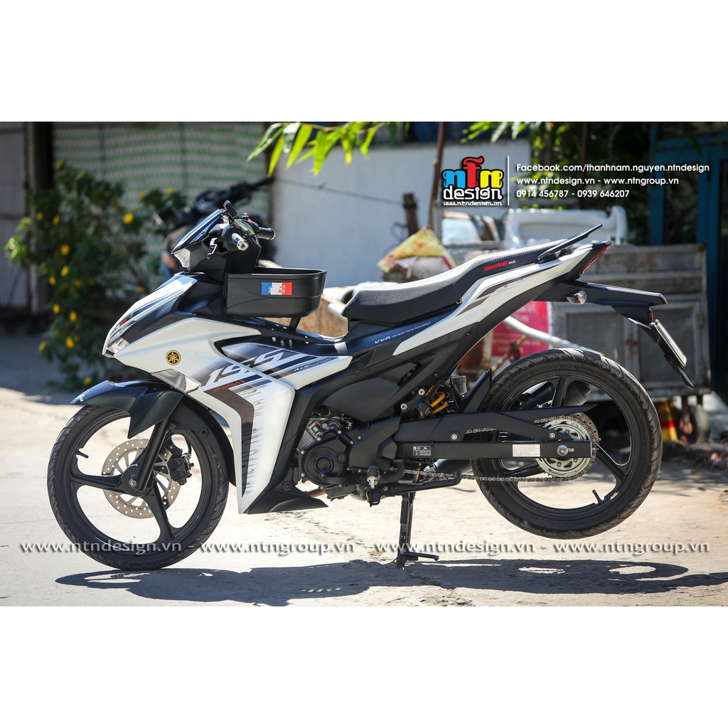 Tem Exciter 155 mẫu Y16zr 2023 ( trắng ) Shopee Việt Nam
