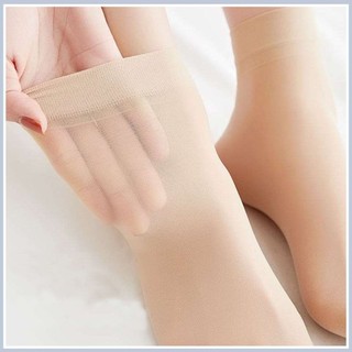 Tất vớ nữ cổ ngắn màu da thật chân mỏng mềm mại thông thoáng đẹp và dễ thương DEVARI T9111