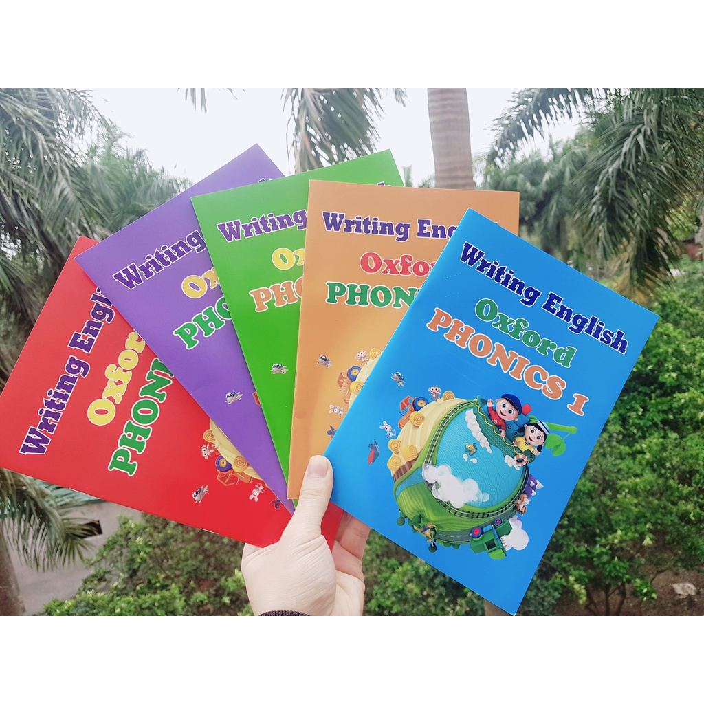 Ảnh vở luyện viết tiếng anh theo oxford phonic world 1