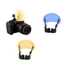 Bộ vỏ khuếch tán Flash bật lên 3 màu 3 trong 1 MOON Softbox cho Pentax