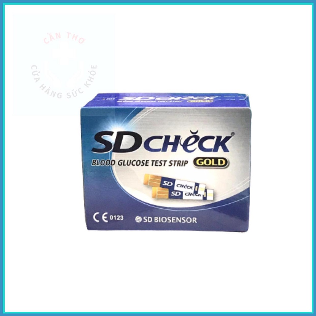 Que thử đường huyết SD Check Gold 50 que/hộp - Hàng chính hãng | Shopee ...