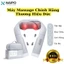 Máy Massage Naipo Cổ, Vai, Gáy Hàng Chính Hãng Thương Hiệu Đức - CÓ DÂY ĐEO VÀ NHIỆT CÓ THỂ ĐIỀU CHỈNH