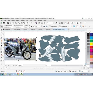 Tem Trùm SH 2017-2018-2019 XI MĂNG LIMITED,Team Decal SH 2017-2018-2019- tem xe máy thiết kế theo yêu cầu