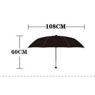 Dù Gấp 3 Khúc Tự Động Chống Tia UV In Hình Nhân Vật Anime One Piece