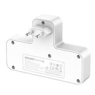 Ổ cắm điện đa năng tích hợp đèn ngủ cảm ứng kèm cổng sạc nhanh 20W và QC 3.0 LDNIO SC2311