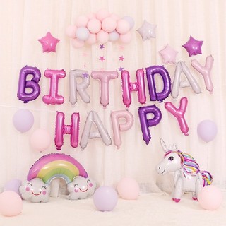 Bóng Trang Trí Hinh Ngựa Pony 4D Trang Trí Sinh Nhật Cho Bé Gái