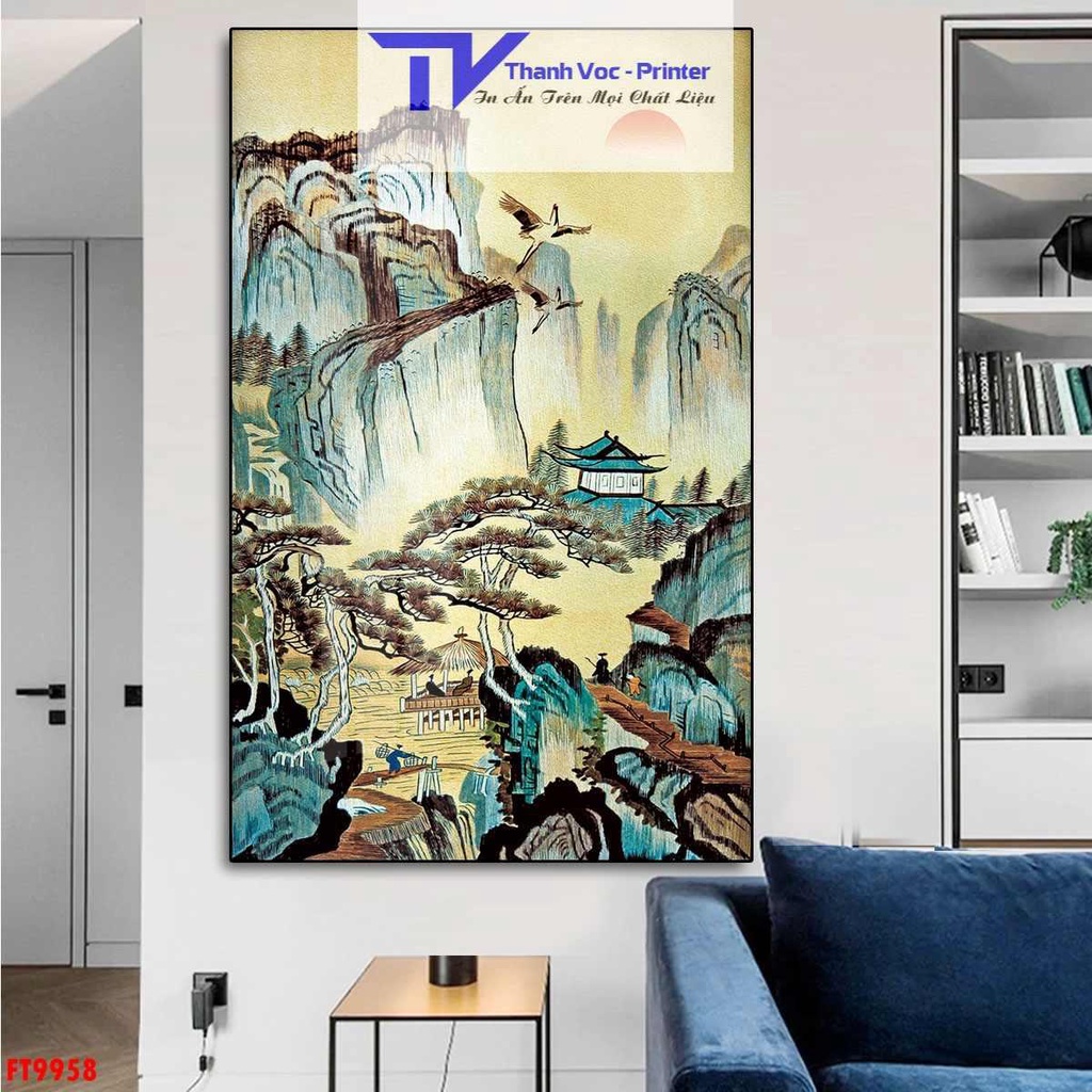 Tranh Treo Tường Tráng Gương 3D Trang Trí Phòng Khách , Phòng Ngủ