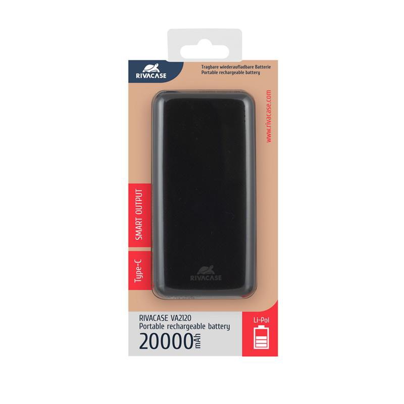 Pin Sạc Dự Phòng Rivacase VA2120 (20000mAh) - Sạc Nhanh 2 Cổng USB | BigBuy360 - bigbuy360.vn