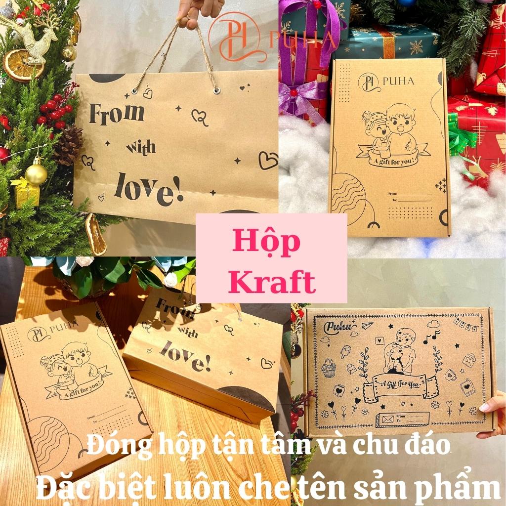 Ảnh Túi chườm nóng bụng kinh PUHA, chờm ấm đau cho bạn giảm đau cho bạn nữ, quà tặng sinh nhật bạn gái mẫu love you 3