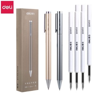 Bộ Bút Bi Mực Đen Ngòi 0.5Mm Có Thể Cuộn Lại Tiện Dụng