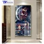 Tranh Treo Tường Leo Messi , Tranh Tráng Gương D40x60cm D50x75cm D60x90cm D70x120m