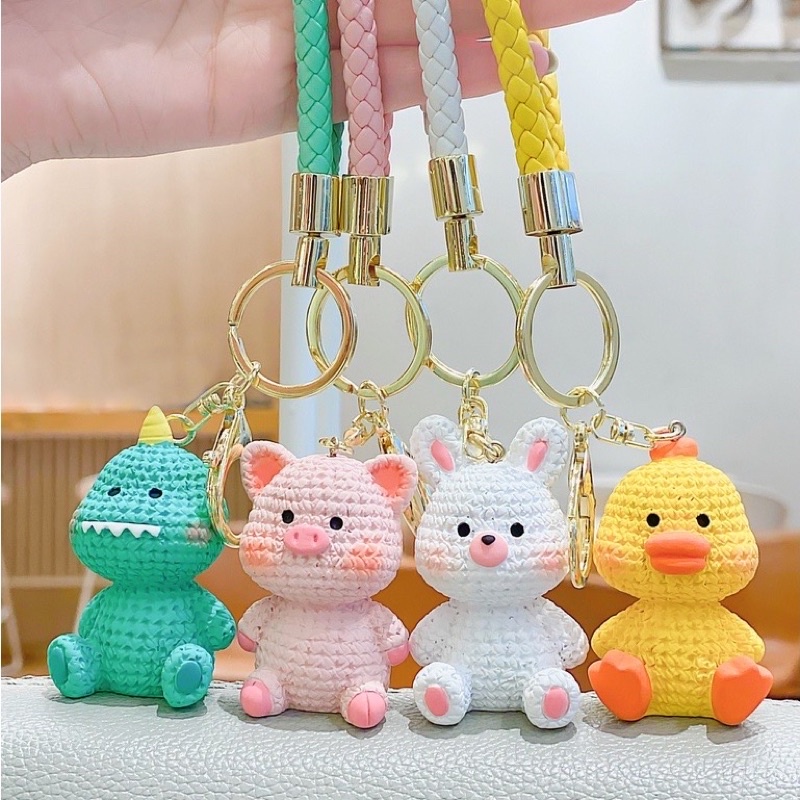 Móc khoá hình gấu dễ thương