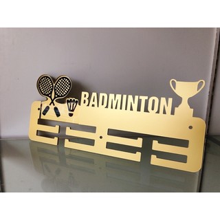 Combo giá treo Running và Badminton 40x17cm