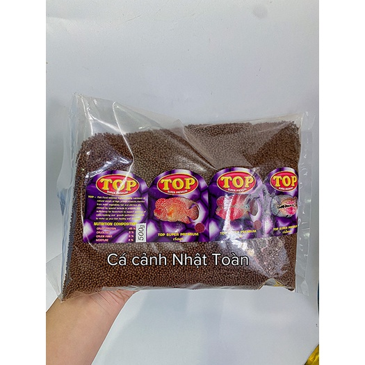 TOP THÁI LAN THỨC ĂN CÁM KÍCH ĐẦU CHO CÁ LA HÁN [PHÂN LẺ 50GRAM]