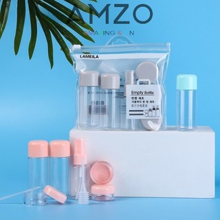AMZO_BỘ CHIẾT MỸ PHẨM DU LỊCH MINI 5 MÓN NHỎ GỌN TIỆN LỢI