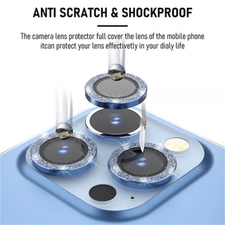Bảo Vệ Camera Cho iPhone 16 Pro Max 11 12 13 14 15 Pro Max 15 Plus Ống Kính Cường Lực Trên Kim Loại Vòng Bảo Vệ Phim