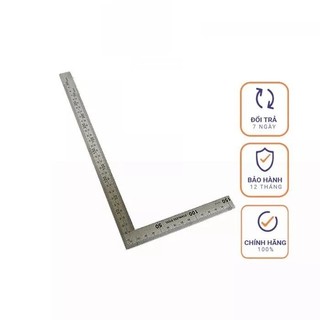 Thước ke góc 90 độ KAPUSI Nhật Bản 150x300mm, 250x500mm, nhôm cao cấp, Bh 12 tháng Kouritsu Official Store