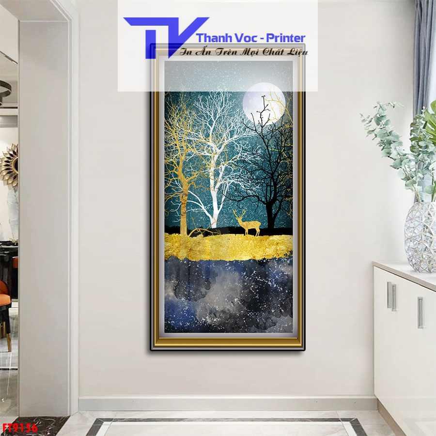 Tranh Treo Tường Tráng Gương 3D Trang Trí Phòng Khách , Phòng Ngủ