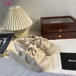 (Sẵn lẻ sz) Dép Sandal đế độn dây đi học đi chơi