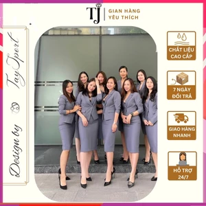 Set vest chân váy bút chì thời trang công sở ( hàng thiết kế - ảnh thật )