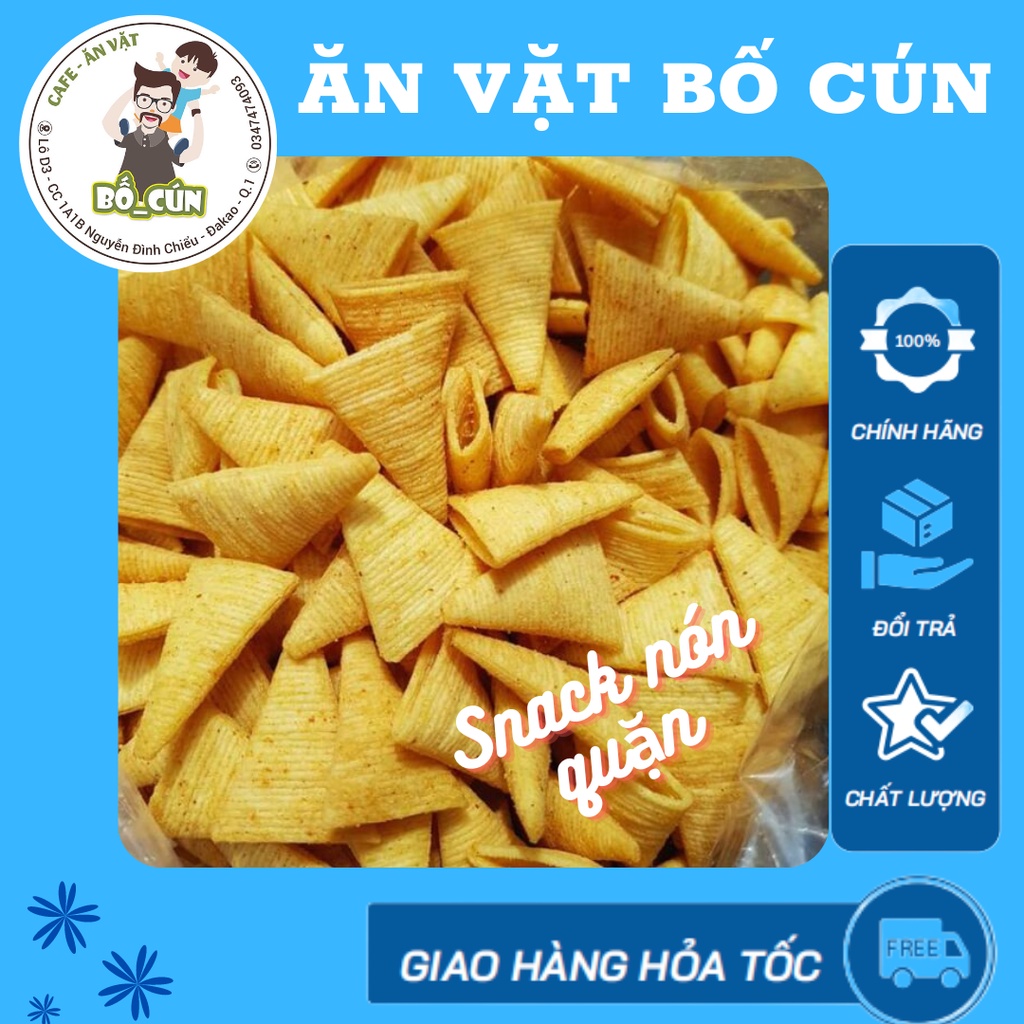 Bánh Nón ( Bánh Chóp) Bánh Quặn - Snack ( Vị Mặn & Giòn ) Ngon Ngon ...