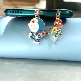Nút Cắm Chống Bụi Hình Doraemon Dễ Thương Cho Điện Thoại