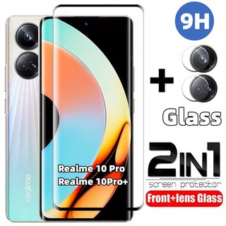 Kính Cường Lực Bảo Vệ Camera 9H 2 Trong 1 Cho Realme 10 Pro Plus 10Pro + 11X Realme10Pro Realme11Pro 4G 5G